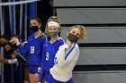 VB Inter squad match  Volleyball seniors Casey Dinga (#19) and Maggie Shafer (#6) are honored by the team during Senior Day festivities prior to their inter-squad match. : VB Intersquad, inter squad, inter-squad
